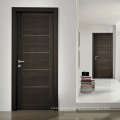 Mexico multiple points lock front main nature walnut teak wood door interior solid wood design for apartment bedroom